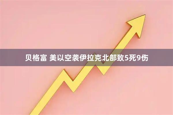 贝格富 美以空袭伊拉克北部致5死9伤