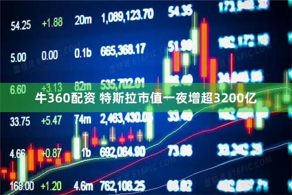 牛360配资 特斯拉市值一夜增超3200亿